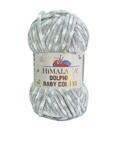 Himalaya Dolphin Colors 120m, 100g | 100% Polyester I Strickgarn I Flauschwolle I Babywolle I kuschelweiche Wolle für Ihr Baby I Chenillewolle I zum Stricken oder Häkeln Himalaya Dolphin Colors 120m, 100g | 100% Polyester I Strickgarn I Flauschwolle I Babywolle I kuschelweiche Wolle für Ihr Baby I Chenillewolle I zum Stricken oder Häkeln von AyosTex