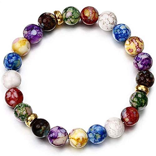 Ayrsjcl Perlen Wrap Armband Naturstein Armband Chakra Armbänder Geschenk Für Männer Frauen Ayrsjcl Perlen Wrap Armband Naturstein Armband Chakra Armbänder Geschenk Für Männer Frauen von Ayrsjcl