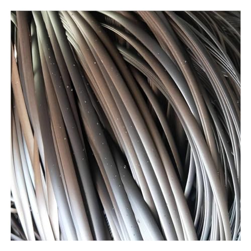 Ayuduots 500 g buntes flaches PE-Rattan, rundes Rattan-Reparatur-Strickmaterial für Wohnmöbel, Aufbewahrungskorb, Stuhl von Ayuduots