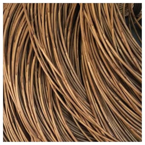 Ayuduots 500 g rundes Synthetisches Rattan mit Farbverlauf, geflochtenes Reparaturmaterial für Möbel aus Korbgeflecht für Stuhl, Tisch, Aufbewahrungskorb von Ayuduots