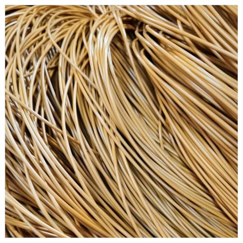 Ayuduots Buntes kleines rundes Webrattan, 2,5 mm PE-Kunststoff-Imitat-Rattanmaterial für die Herstellung von DIY-Körben Ayuduots Buntes kleines rundes Webrattan, 2,5 mm PE-Kunststoff-Imitat-Rattanmaterial für die Herstellung von DIY-Körben von Ayuduots