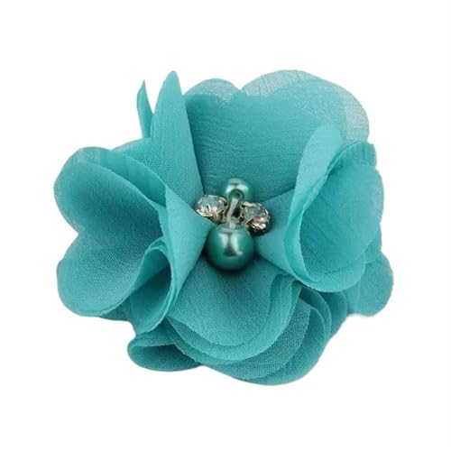 Chiffon Blumen 10 STÜCKE 2 "Mini Chiffon Stoff Blume for Hochzeitseinladung Künstliche Blumen for Kleid Dekoration(11) von Ayztantine