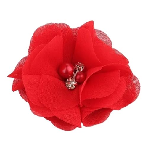Chiffon Blumen 10 STÜCKE 2 "Mini Chiffon Stoff Blume for Hochzeitseinladung Künstliche Blumen for Kleid Dekoration(8) von Ayztantine