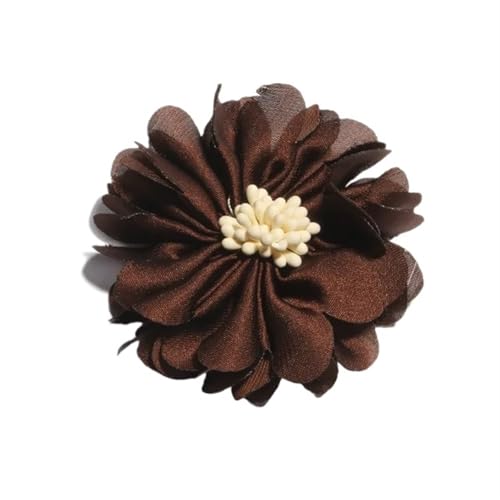 Chiffon Blumen 10 STÜCKE 5 cm Stoffblumen Chiffon Haarblumen for Hochzeitsdekoration DIY Handwerk(14) von Ayztantine