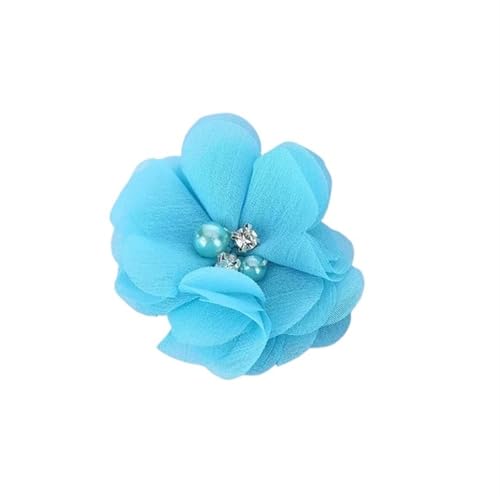 Chiffon Blumen 10PCS Chiffon Blumen Haar Zubehör DIY Blume Bouquet Dekorationen(1) von Ayztantine
