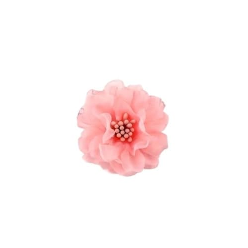 Chiffon Blumen 10PCS Chiffon Blumen Künstliche Haar Zubehör DIY Blume Headwear(1) von Ayztantine
