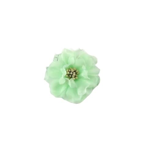 Chiffon Blumen 10PCS Chiffon Blumen Künstliche Haar Zubehör DIY Blume Headwear(2) von Ayztantine