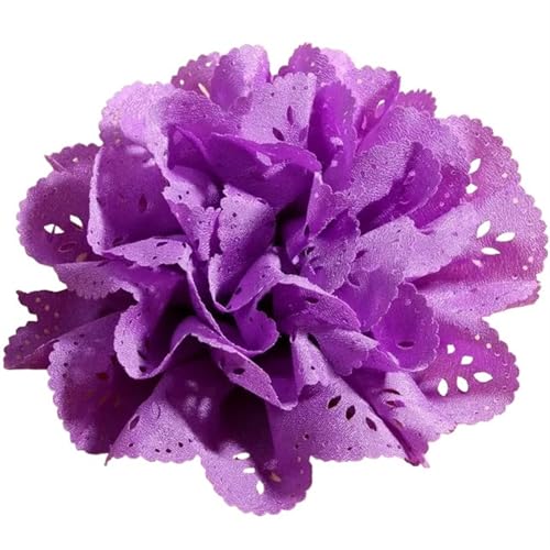Chiffon Blumen 5 stücke 4 "Schöne Chic Weiche Handgemachte Künstliche Stoff Chiffon Blume Zubehör for Mädchen Haar Blumen(Lavender) von Ayztantine