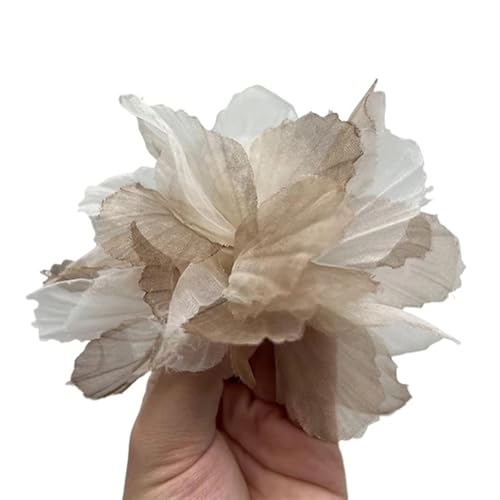 Chiffon Blumen Simulierte Blume 3D Spitze Kopf Hause Hintergrund Wand Kleidung Schuhe Hüte Kleid Dekoration Chiffon Zubehör(12,40pcs) von Ayztantine
