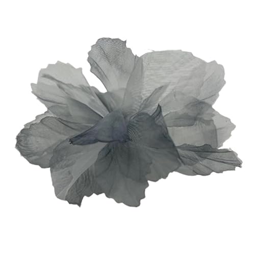 Chiffon Blumen Simulierte Blume 3D Spitze Kopf Hause Hintergrund Wand Kleidung Schuhe Hüte Kleid Dekoration Chiffon Zubehör(14,20pcs) von Ayztantine