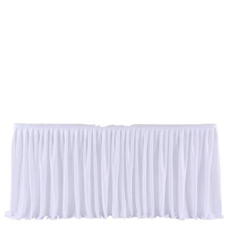 Tischdecke Hochzeit Tischröcke for rechteckige Tische, Tischröcke mit Rüschen for Partys, Geburtstage, Bankette, Partys, Hochzeiten, Brautpartys, Tischdekorationen für Partys Veranstaltungen, Hochzeit Tischdecke Hochzeit Tischröcke for rechteckige Tische, Tischröcke mit Rüschen for Partys, Geburtstage, Bankette, Partys, Hochzeiten, Brautpartys, Tischdekorationen für Partys Veranstaltungen, Hochzeit von Ayztantine