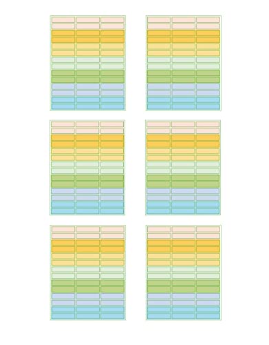 252 Etiketten für Stifte Schuletiketten selbstklebende Etiketten für 10 x 45 mm Stifte Vornamensetiketten Selbstklebende Etiketten Bleistifte Minietiketten 252 Etiketten für Stifte Schuletiketten selbstklebende Etiketten für 10 x 45 mm Stifte Vornamensetiketten Selbstklebende Etiketten Bleistifte Minietiketten von Azatemgo