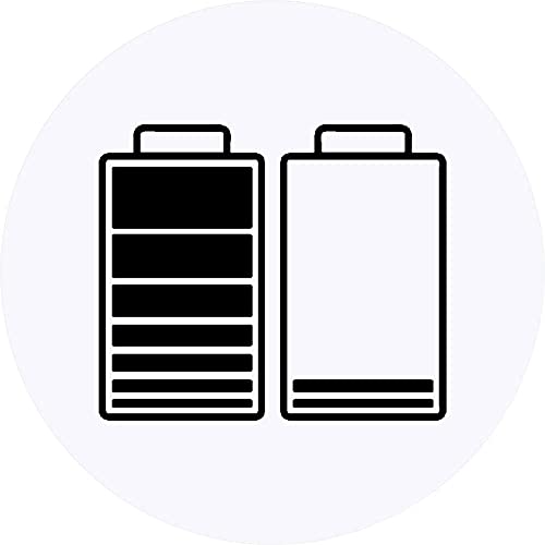 24 x 40mm 'Symbole für Batterie' Aufklebern/Stickers (SK00042333) von Azeeda