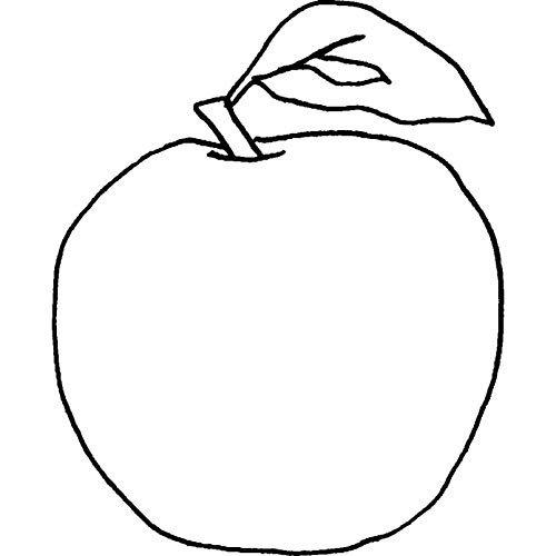 A8 'Apfel' Stempel (Unmontiert) (RS00022027) von Azeeda