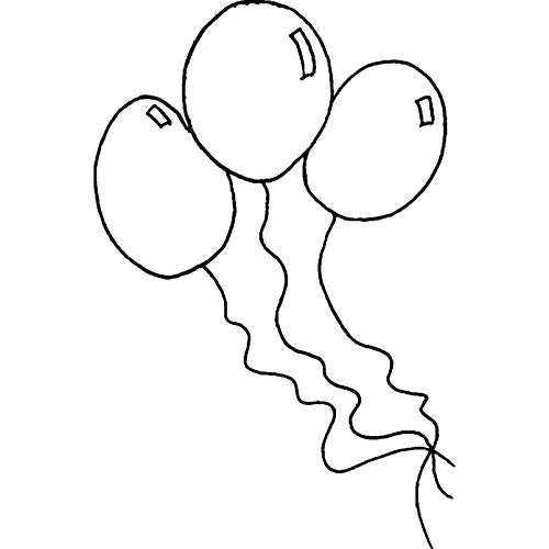 Azeeda A8 'Luftballons' Stempel (Unmontiert) (RS00017729) von Azeeda