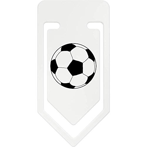 Azeeda 141mm 'Fußball' Riesige Plastik Büroklammer (CC00046121) von Azeeda