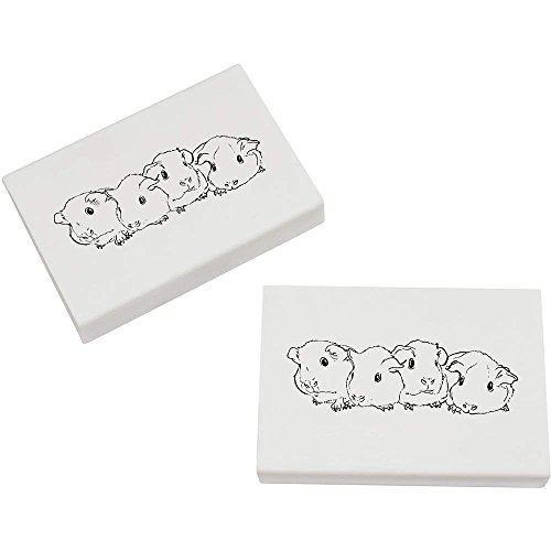 Azeeda 2 x 45mm 'Baby-Meerschweinchen' Radiergummis (ER00015710) von Azeeda