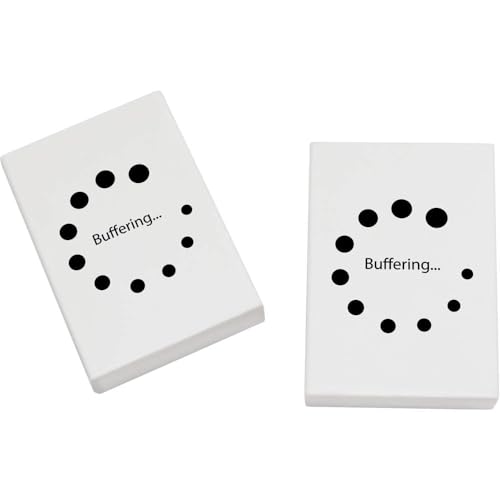 Azeeda 2 x 45mm 'Puffersymbol' Radiergummis (ER00042588) von Azeeda
