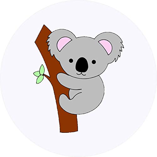 24 x 40mm 'Koala' Aufklebern/Stickers (SK00017829) von Azeeda