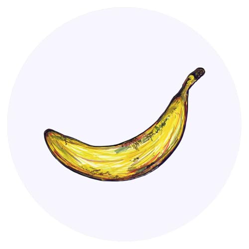 Azeeda 24 x 'Banane' Aufkleber - für Basteln, Scrapbooking und Etikettierung (SK00014609) von Azeeda