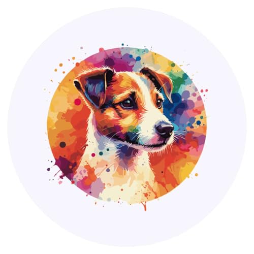 Azeeda 24 x 'Jack Russell Terrier' Aufkleber - für Basteln, Scrapbooking und Etikettierung (SK00066207) von Azeeda
