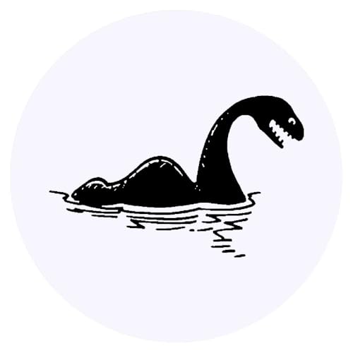 Azeeda 24 x 'Loch-Ness-Monster' Aufkleber - für Basteln, Scrapbooking und Etikettierung (SK00015830) von Azeeda