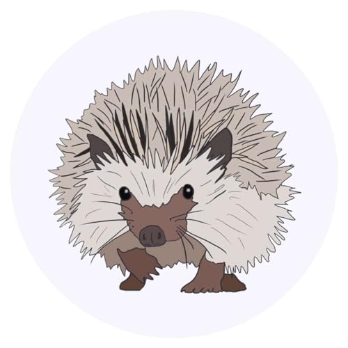 Azeeda 24 x 'Spike den Igel ' Aufkleber - für Basteln, Scrapbooking und Etikettierung (SK00057038) von Azeeda