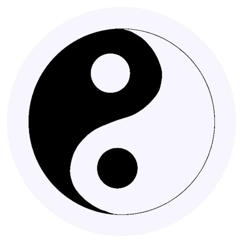 Azeeda 24 x 'Yin-Yang' Aufkleber - für Basteln, Scrapbooking und Etikettierung (SK00055730) von Azeeda