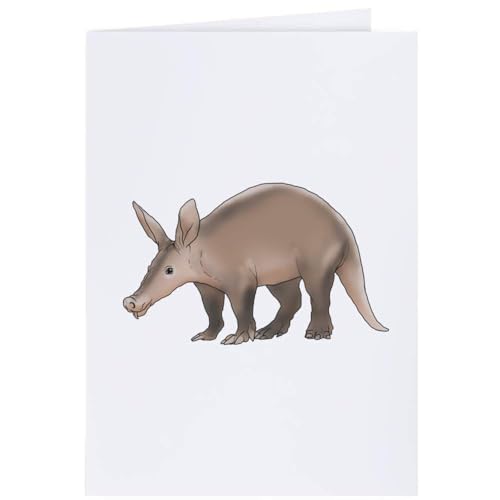 Azeeda 4 x 'Erdferkel' Geschenkanhänger (GI00039568) von Azeeda