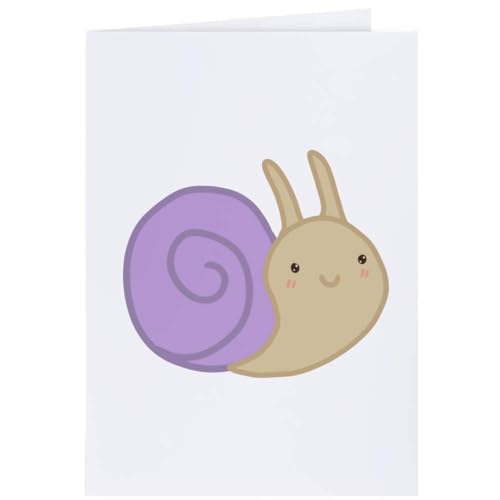 Azeeda 4 x 'Glückliche Schnecke' Geschenkanhänger (GI00039427) von Azeeda