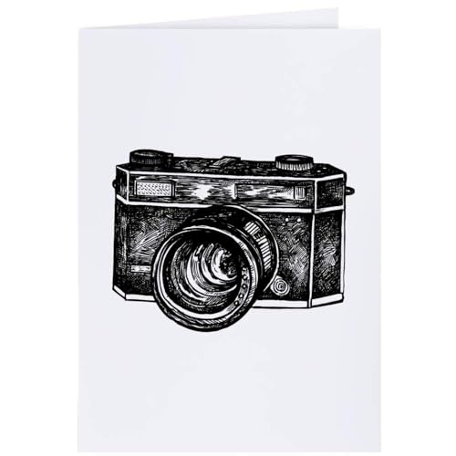 Azeeda 4 x 'Klassische Kamera' Geschenkanhänger (GI00030958) von Azeeda