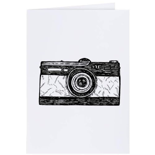 Azeeda 4 x 'Klassische Kamera' Geschenkanhänger (GI00031207) von Azeeda