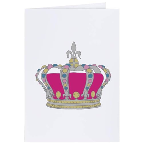 Azeeda 4 x 'Krone' Geschenkanhänger (GI00030114) von Azeeda