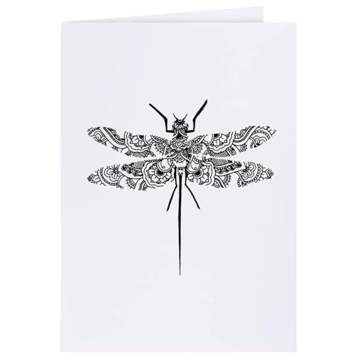 Azeeda 4 x 'Libelle' Geschenkanhänger (GI00036610) von Azeeda