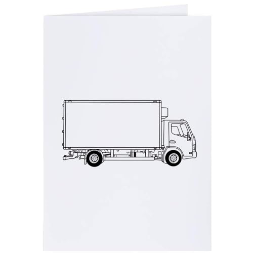 Azeeda 4 x 'Lieferwagen' Geschenkanhänger (GI00037030) von Azeeda