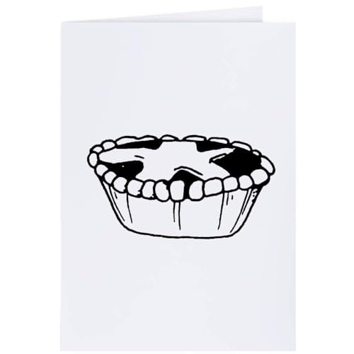 Azeeda 4 x 'Mince Pie' Geschenkanhänger (GI00057856) von Azeeda