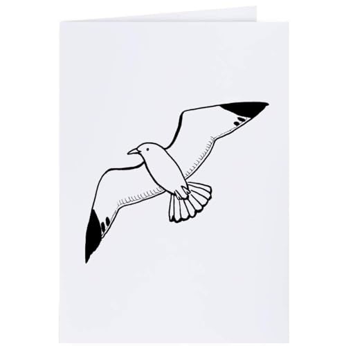 Azeeda 4 x 'Möwe' Geschenkanhänger (GI00026243) von Azeeda