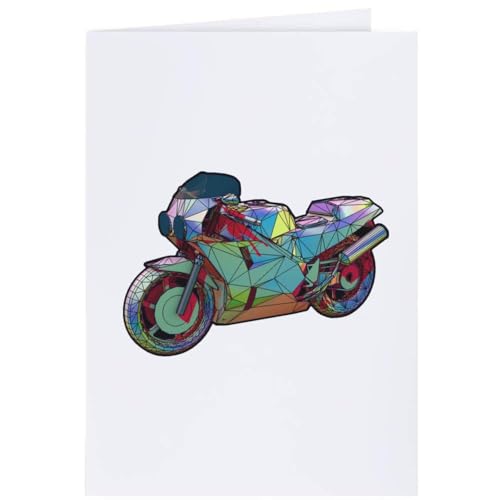 Azeeda 4 x 'Motorrad' Geschenkanhänger (GI00027866) von Azeeda