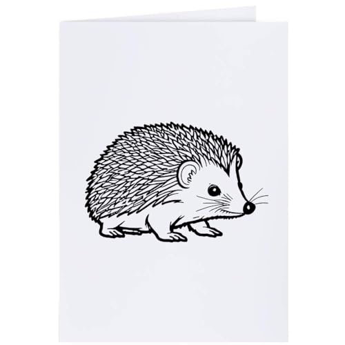 Azeeda 4 x 'Netter Igel' Geschenkanhänger (GI00087066) von Azeeda