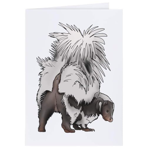 Azeeda 4 x 'Stinktier' Geschenkanhänger (GI00039100) von Azeeda