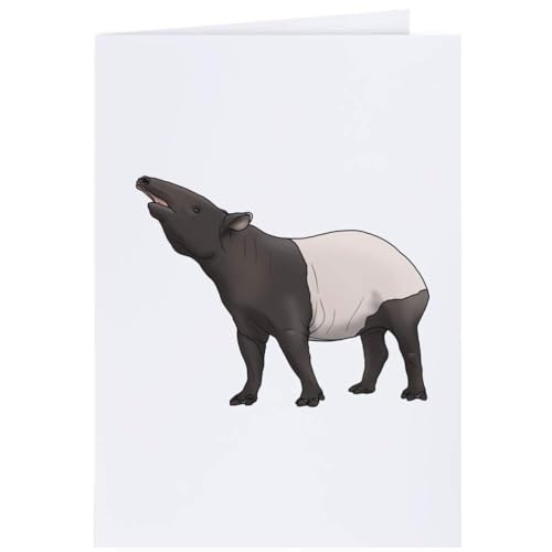 Azeeda 4 x 'Tapir' Geschenkanhänger (GI00048541) von Azeeda