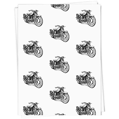 Azeeda 5 x A1 'Motorrad' Geschenkverpackung/Papierrolle (GI00073631) von Azeeda