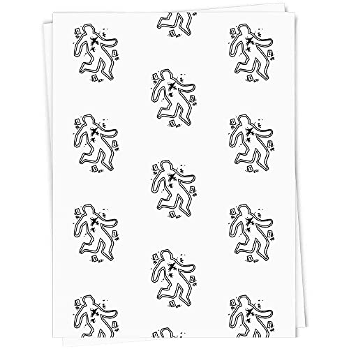 Azeeda 5 x A1 'Tatort' Geschenkverpackung/Papierrolle (GI00059010) von Azeeda