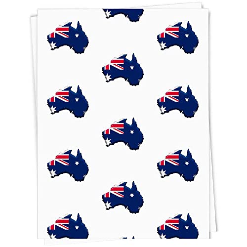 Azeeda A1 'Australien Land' Geschenkverpackung/Papierpapierblatt (GI00069418) von Azeeda