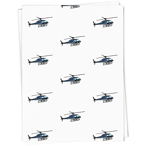 Azeeda A1 'Blauer Hubschrauber' Geschenkverpackung/Papierpapierblatt (GI00069175) von Azeeda