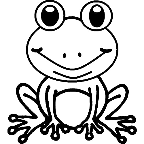 Azeeda A7 'Glücklicher Frosch' Stempel (Unmontiert) (RS00039900) von Azeeda