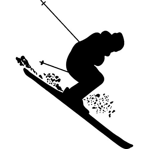 Azeeda A8 'Skifahren' Stempel (Unmontiert) (RS00028059) von Azeeda