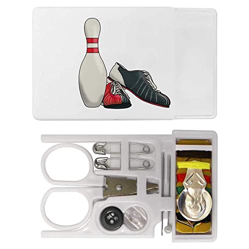 Azeeda 'Bowling-Pin und Schuhe' Mini Reisenähset (SE00025014) von Azeeda