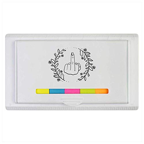 Azeeda 'Mittelfinger' Haftnotizblock/Lineal (ST00010966) von Azeeda