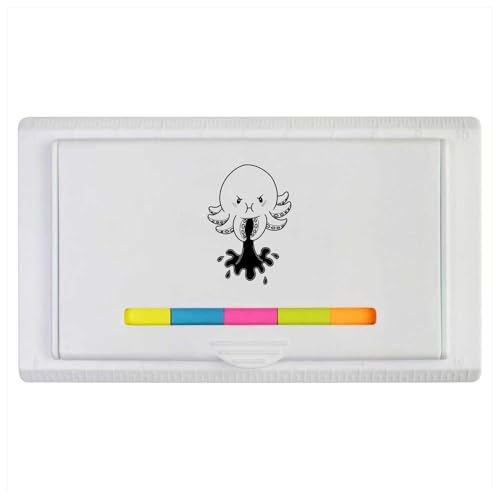 Azeeda 'Mürrischer Oktopus' Haftnotizblock/Lineal (ST00033774) von Azeeda